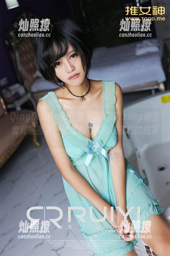 QingDouKe青豆客 - 萌琪琪Lrene的全套和服图集，挑起心中那根根薄弱的线条。