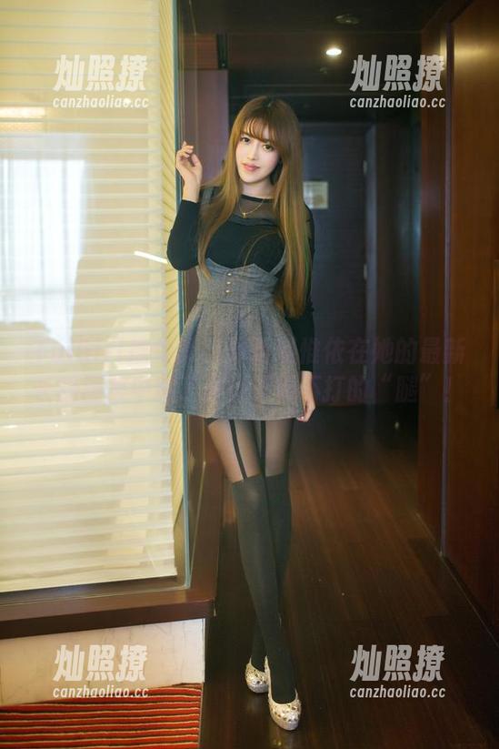 TuiGirl推女郎 - 猜猜赵惟依在她的最新长腿图集中藏了多少不得不打的“腿”！
