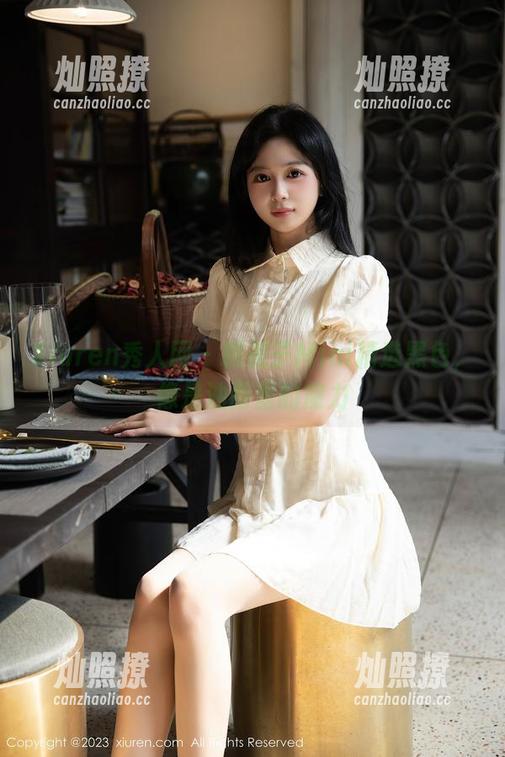 Xiuren秀人网 - 糯美子Mini精选黑色，像是油画里的魔力