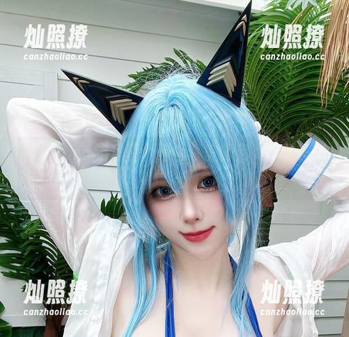 小空sora的写真：绝区零里的另类风景，啧啧盯着看