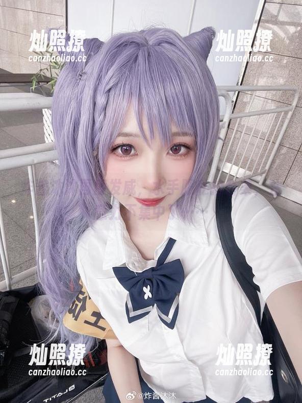 炸酱沐沐再度发威，水手服私拍合集，注意力不集中了……