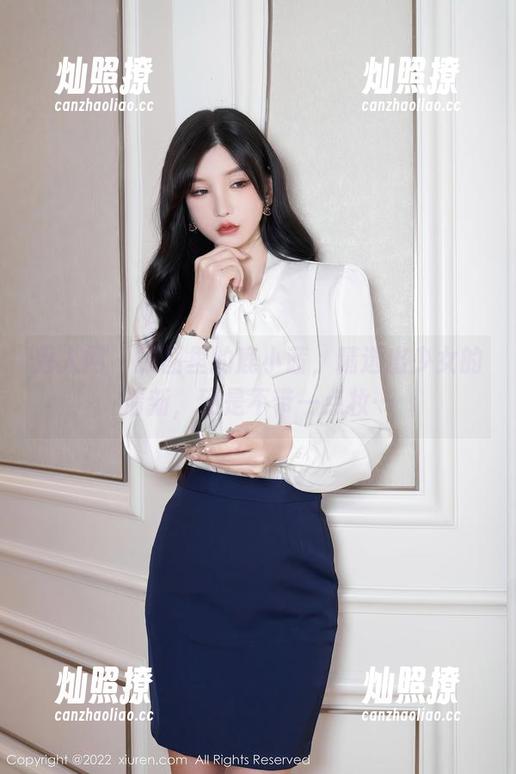秀人网 - 原图里的鹿小茜，精选出少女的清新，硬是不带一点妆…