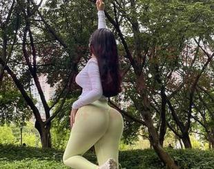 微密圈 - 激动！艾拉·isla在牛仔短裤里的高清美图，看得我直流口水，真想也换上这样一条！