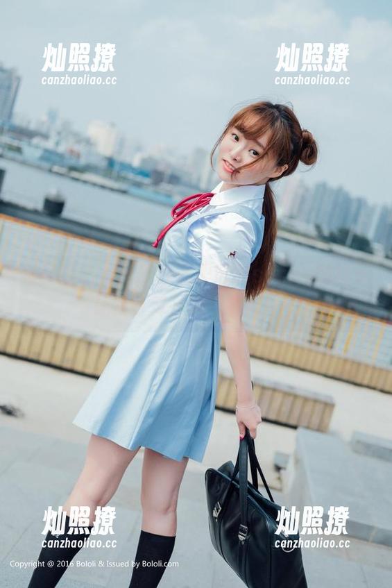 菠萝社 - 夏天？原图里晓茜sunny的样子让我打算长期“补给”！